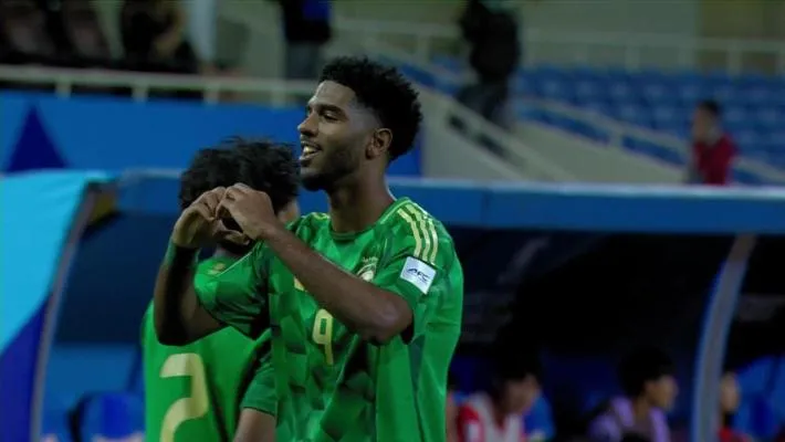 国少亚少赛首战1-2沙特 门将出击滑倒送礼后防两度失守