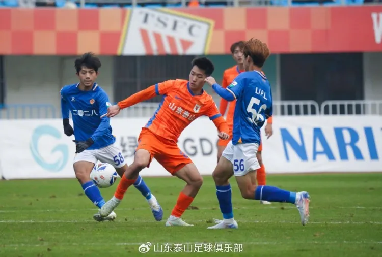 泰山B队收官战五球横扫深圳 张羽桐两分钟双响主导大胜