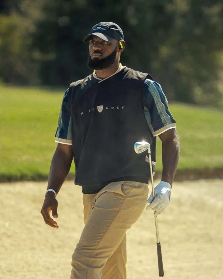 詹姆斯发布高尔夫主题广告 为Nike x Beats联名耳机预热