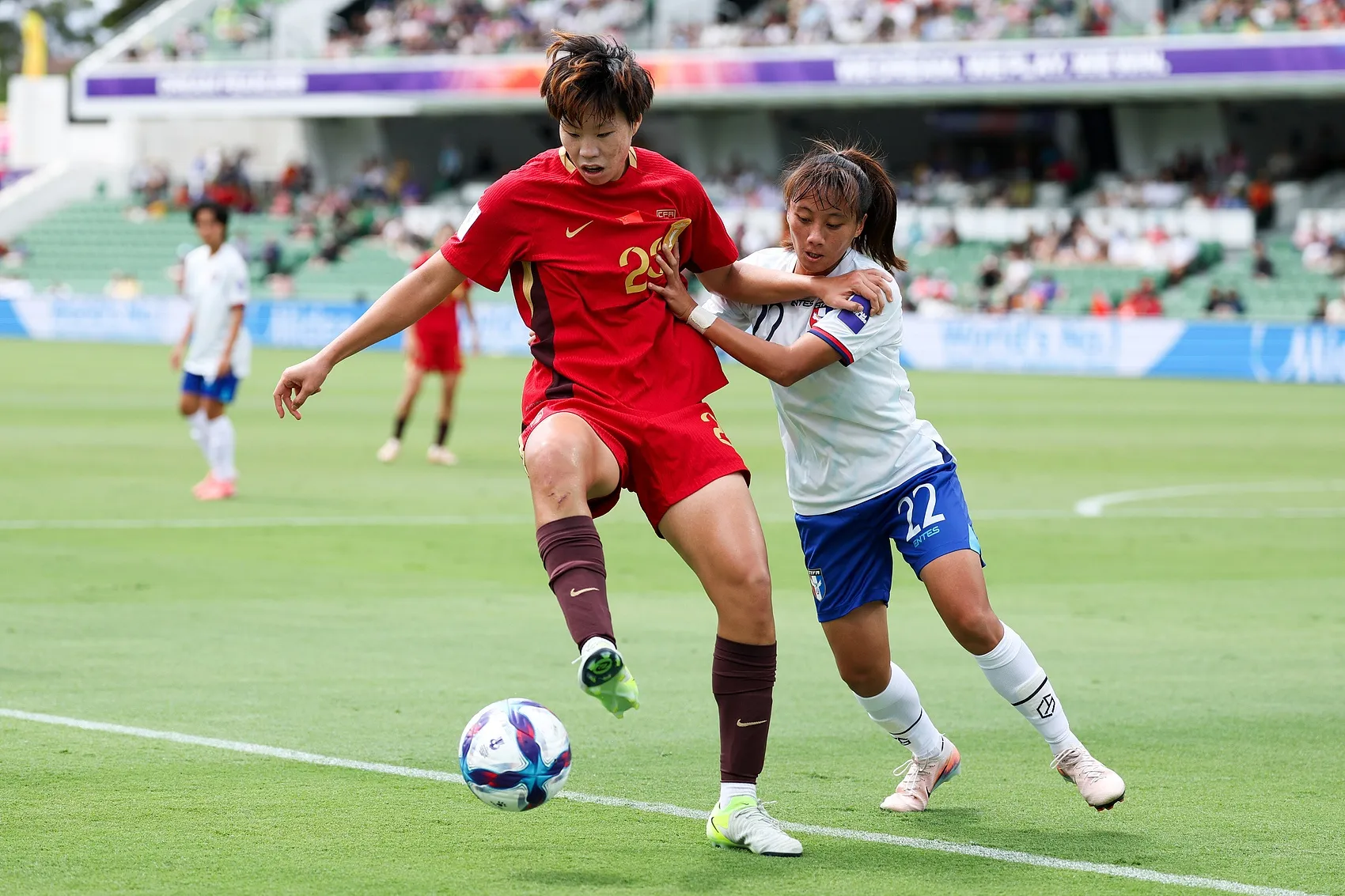 邵子钦加时制胜 中国女足2-0中国台北晋级亚洲杯四强锁定世界杯席位