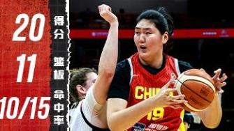 [张子宇个人集锦]输15分个人正负值却+9！张子宇15中10得20分集锦