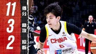 [杨舒予集锦]梳理得井然有条！杨舒予5投4中得11分1板3助2断1帽0失误 正负值+7