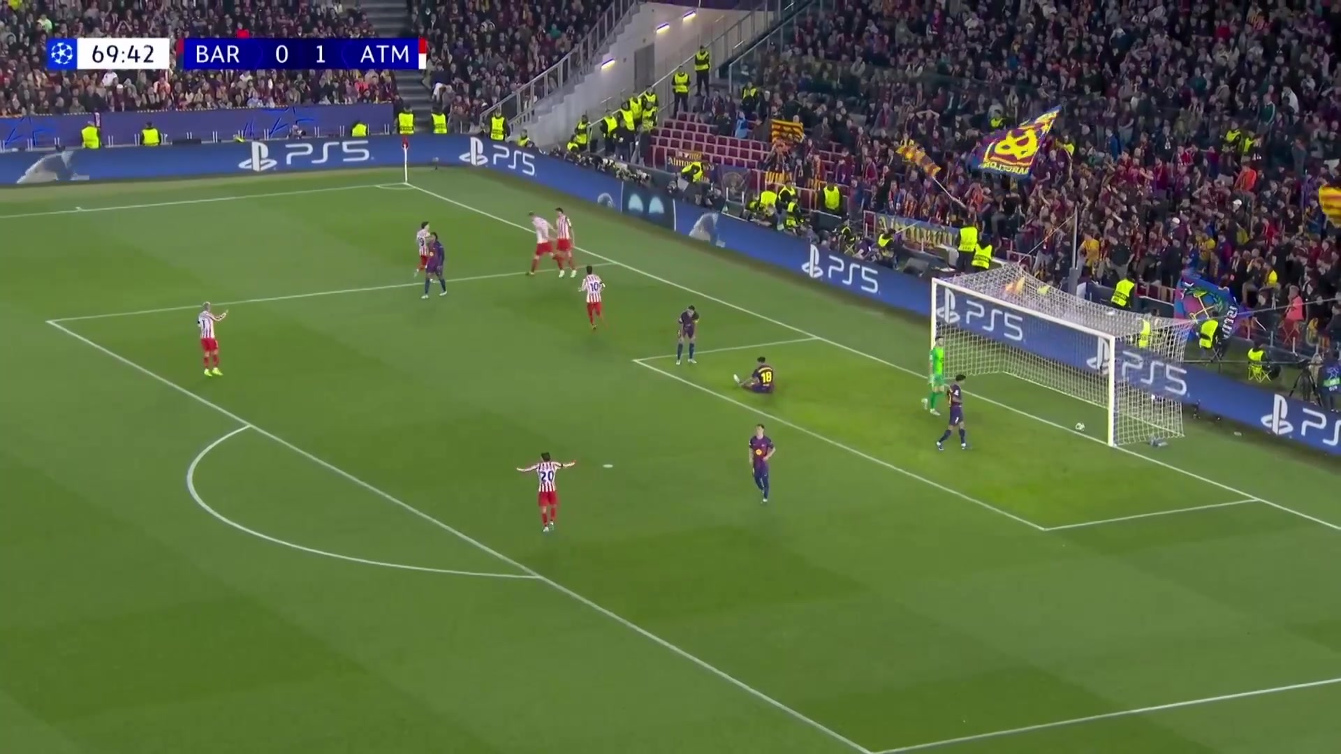 04月09日 欧冠1/4决赛首回合 巴塞罗那vs马德里竞技 全场录像