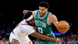 [腾讯原声集锦]🏀尼克斯力克绿军 布伦森25+10 哈特26分 塔图姆空砍24+13+8